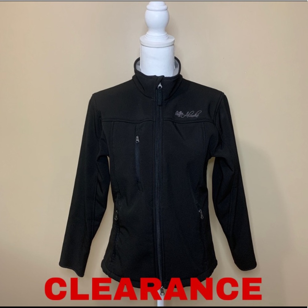 Prairie Mountain Black Outdoor Jacket
